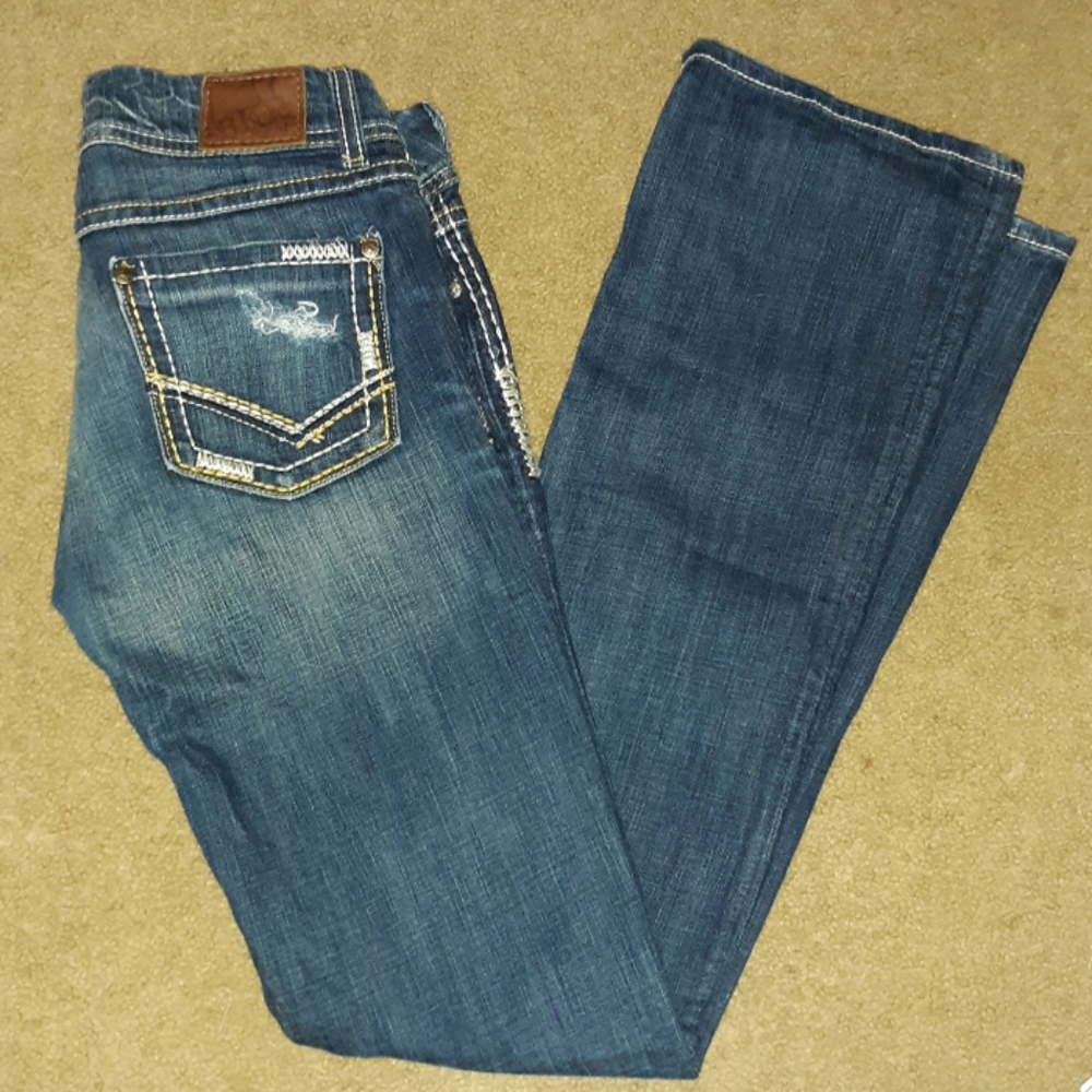 BKE denim Stella slim boot